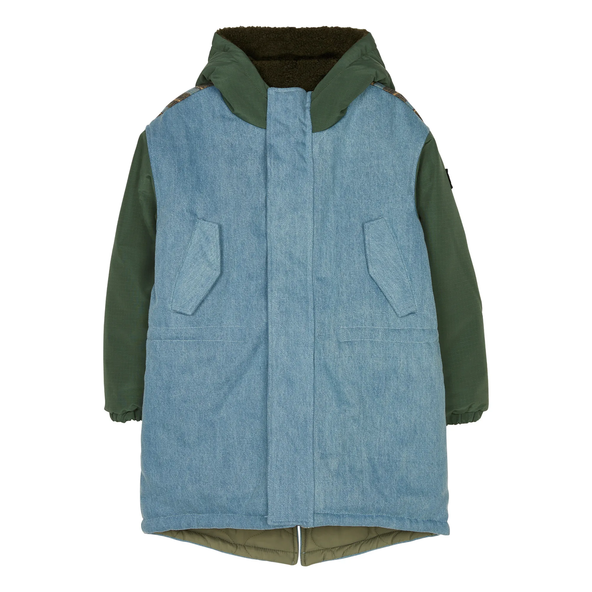 Finger In The Nose Denim Law Reversible Parka