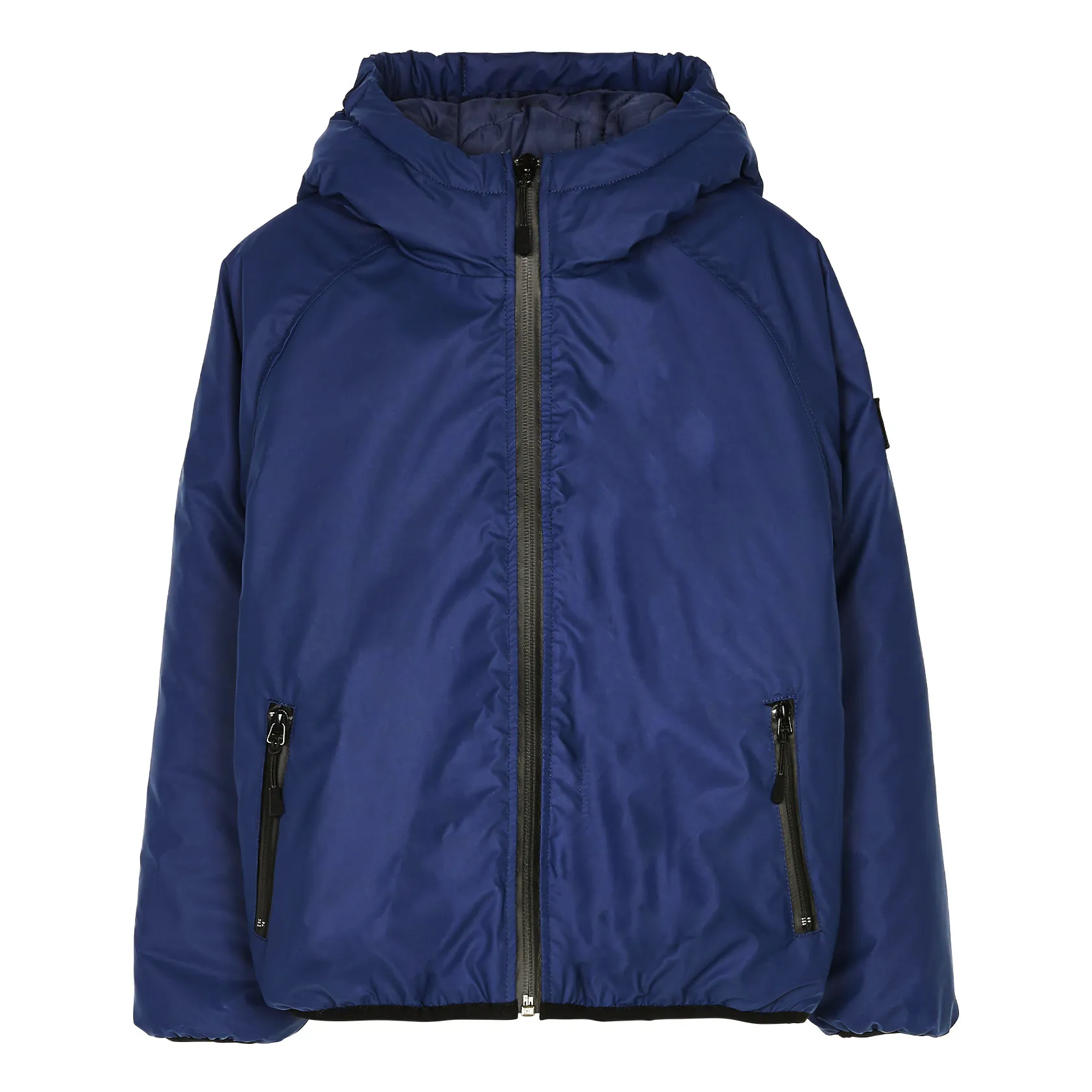 Finger In The Nose Navy Blue Hurricane Jacket