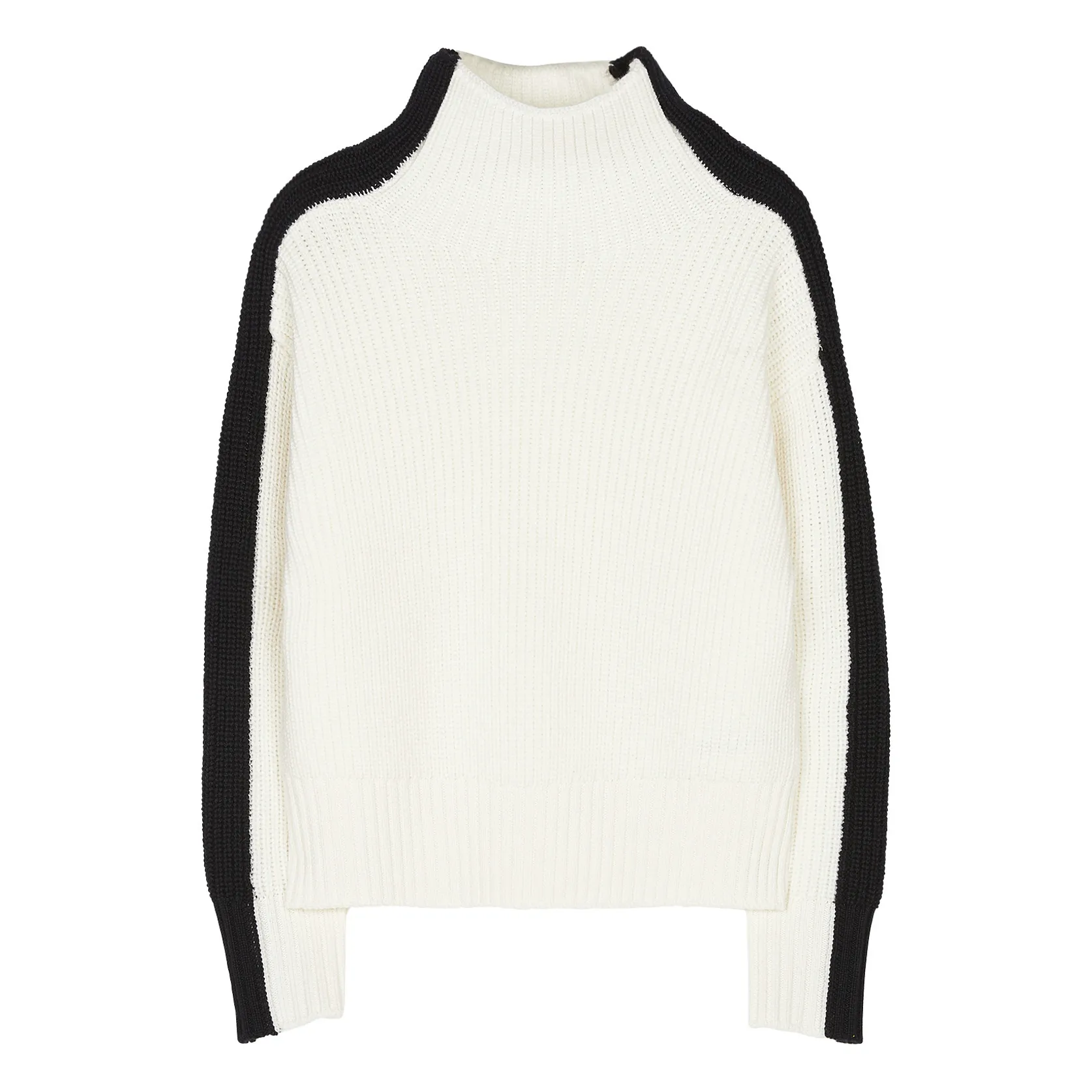 Finger In The Nose White Lexy Woollen Jumper