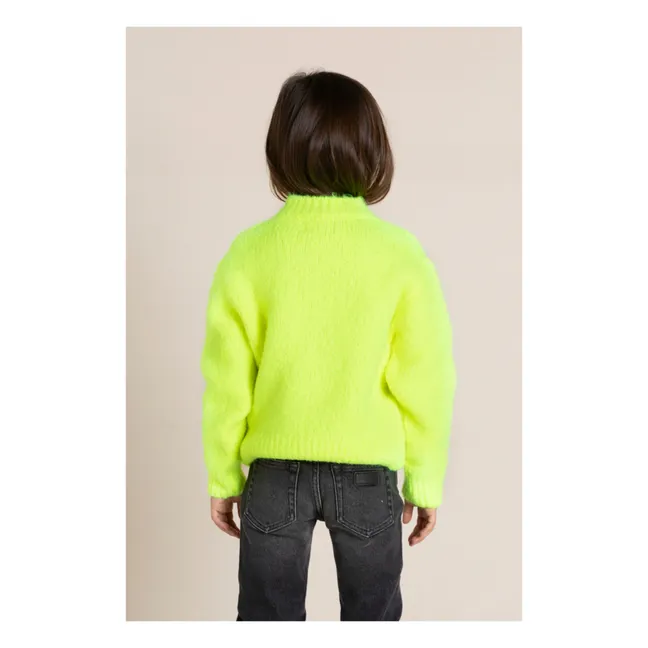 Pullover Lona Alpaka Wolle | Neongelb