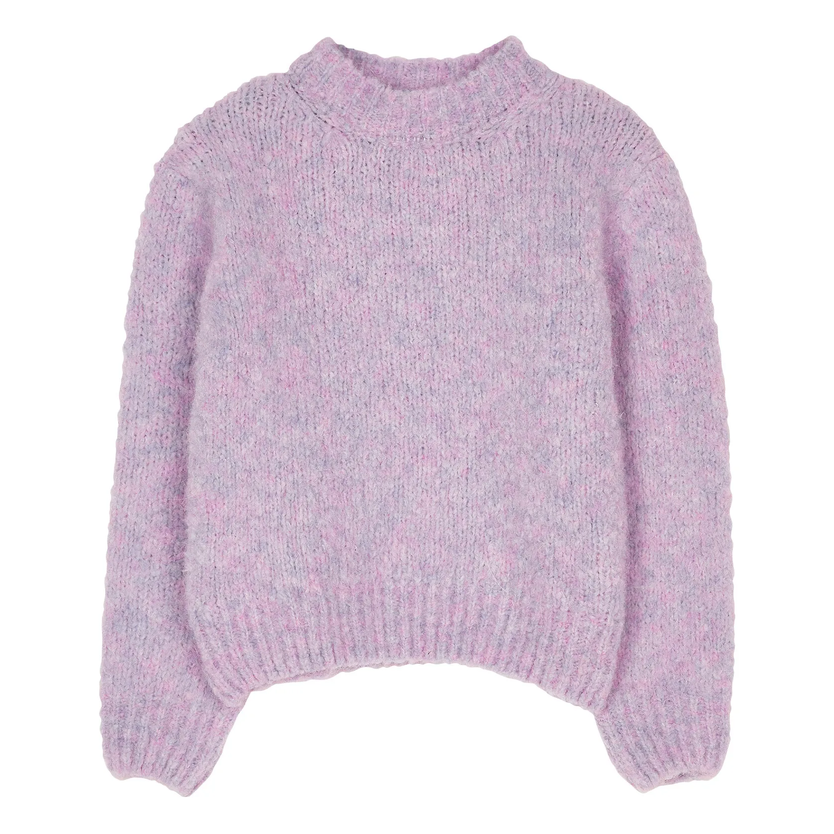 Finger In The Nose Lilac Lona Alpaca Wool Jumper