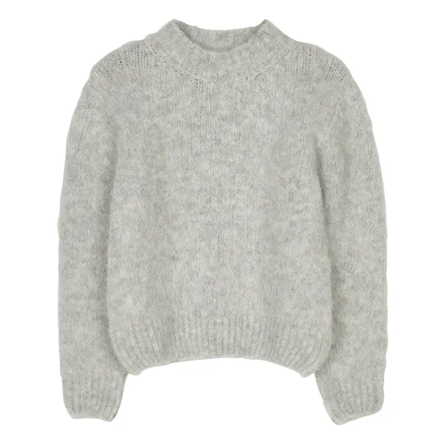 Pull Lona Alpaga Laine | Gris anthracite