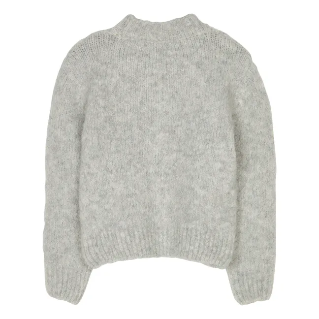 Pull Lona Alpaga Laine | Gris anthracite