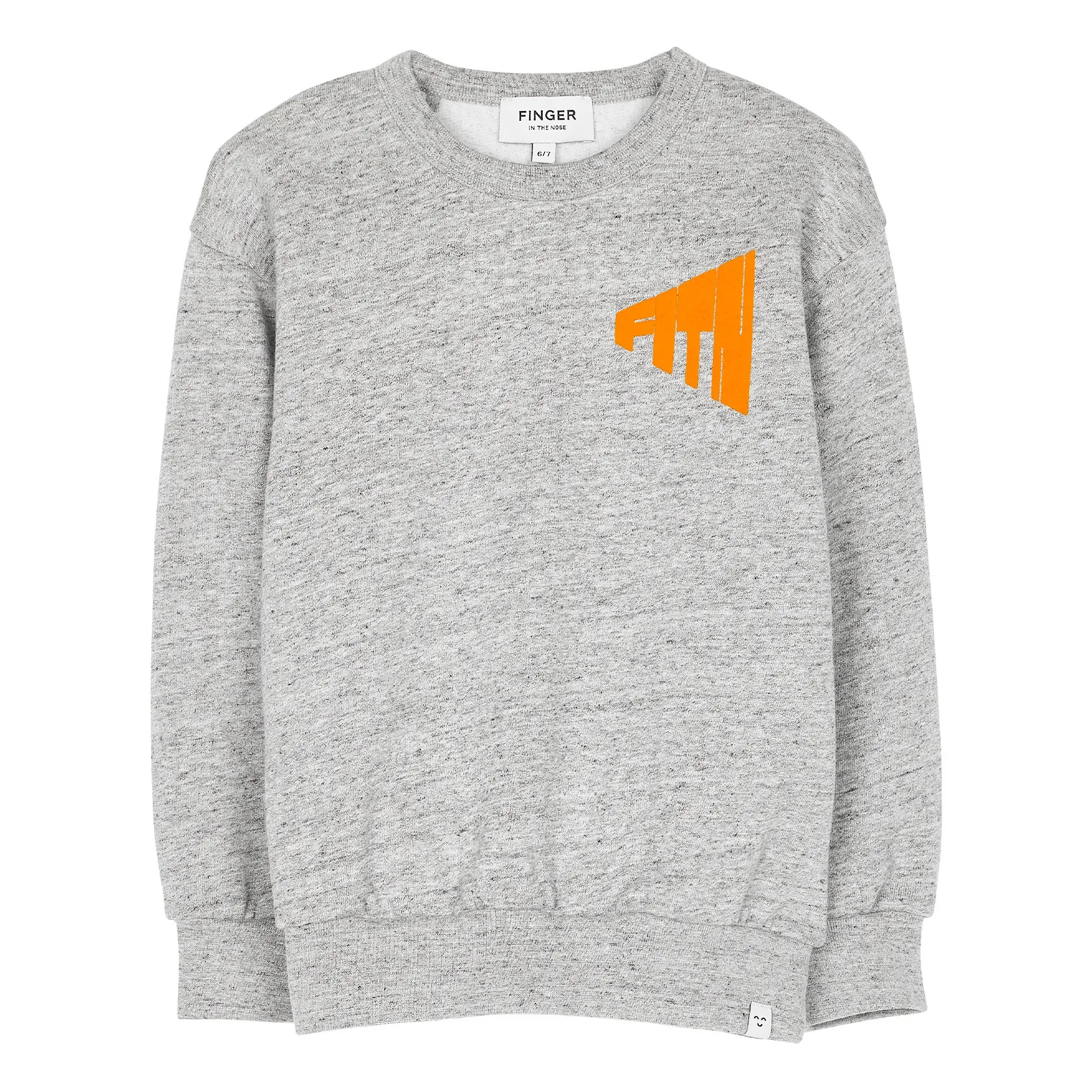 Finger In The Nose Grey Wind Sweatshirt