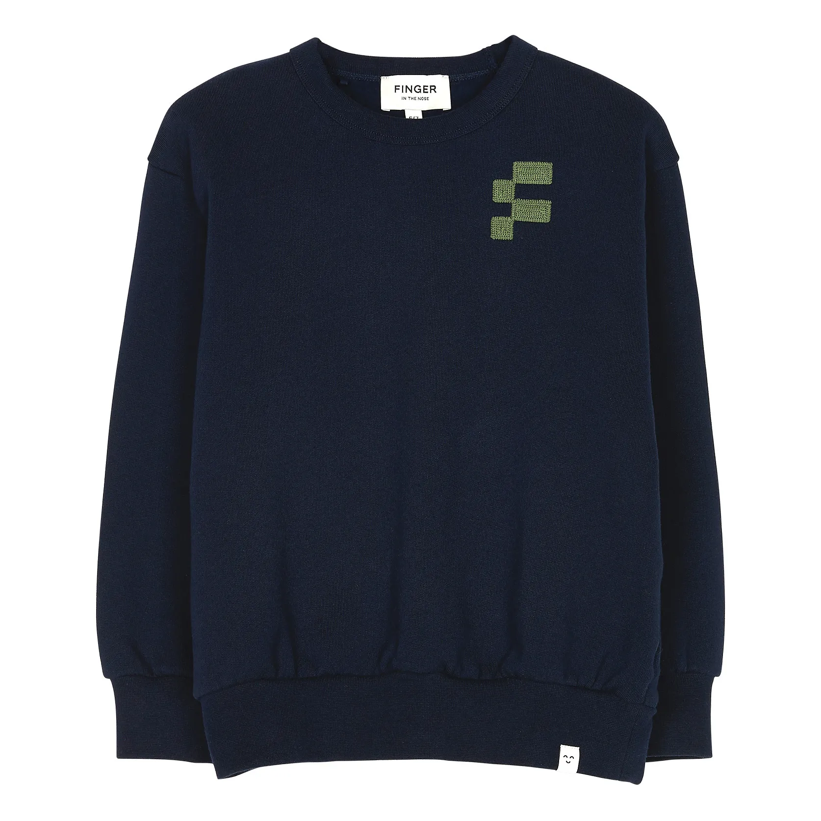 Finger In The Nose Navy Blue Wind Sweatshirt