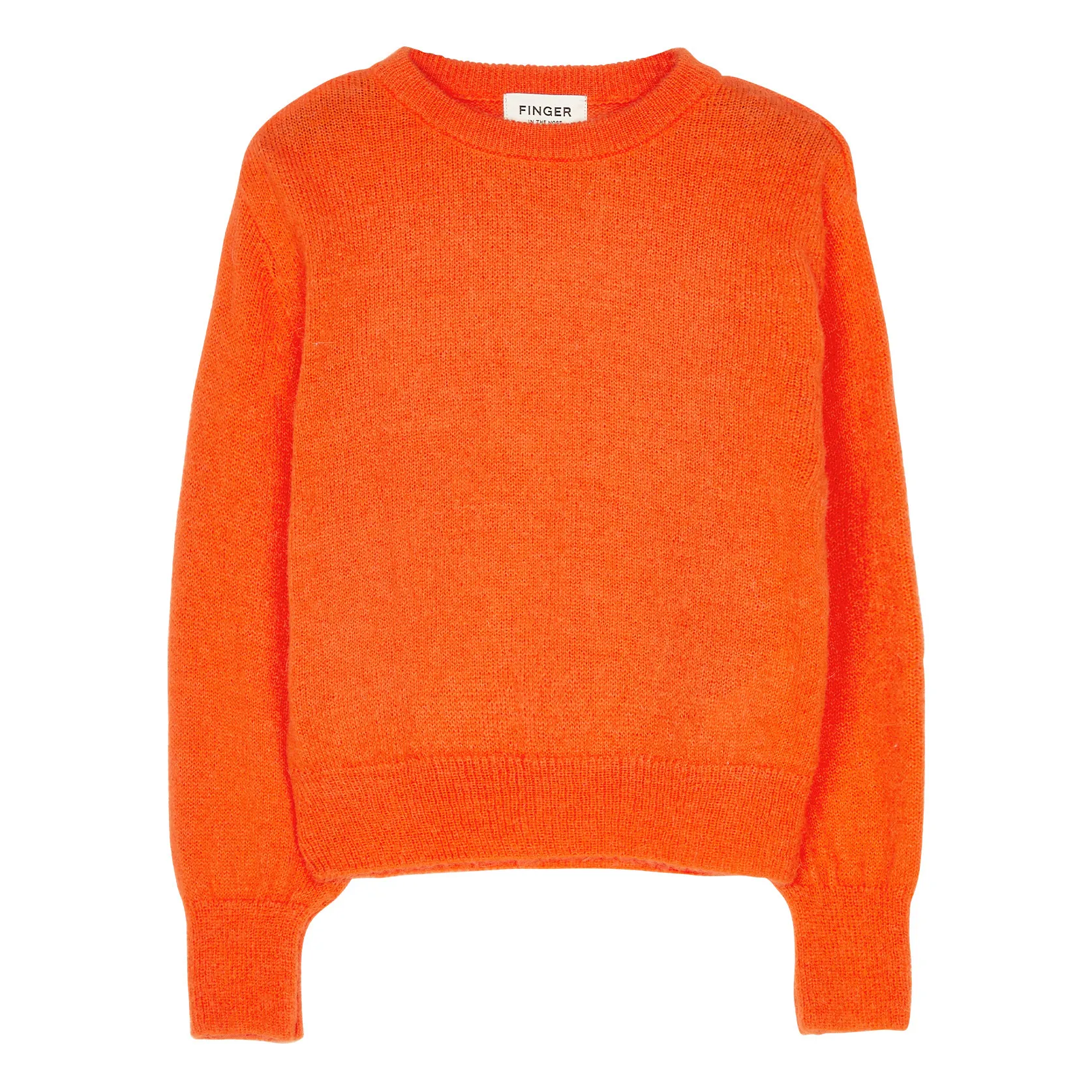 Finger In The Nose Red Fonda Alpaca Wool Jumper