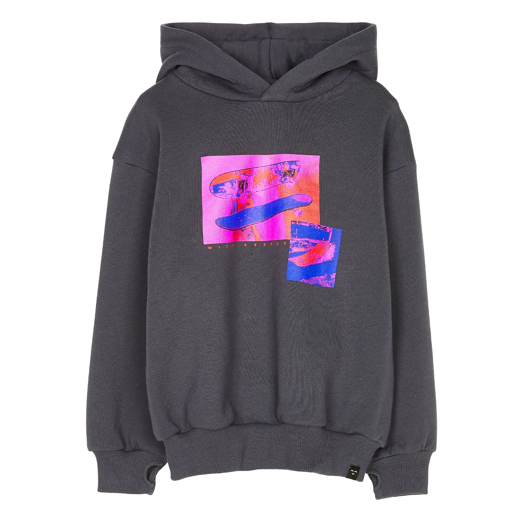 Finger In The Nose Charcoal Grey Horst Hoodie
