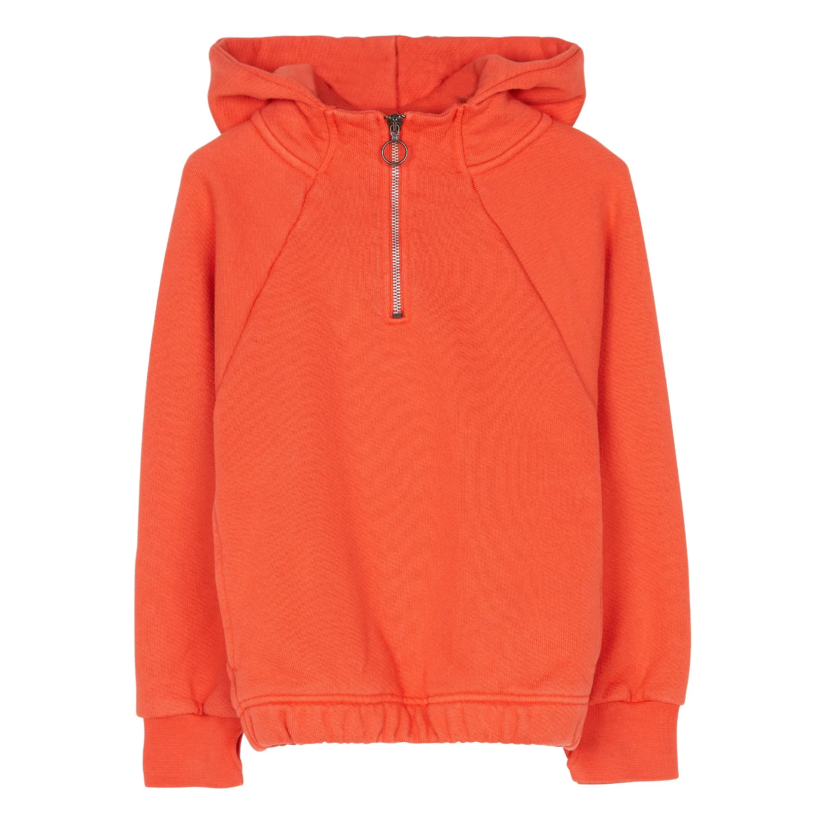 Finger In The Nose Orange Jodu Zip-Up Hoodie