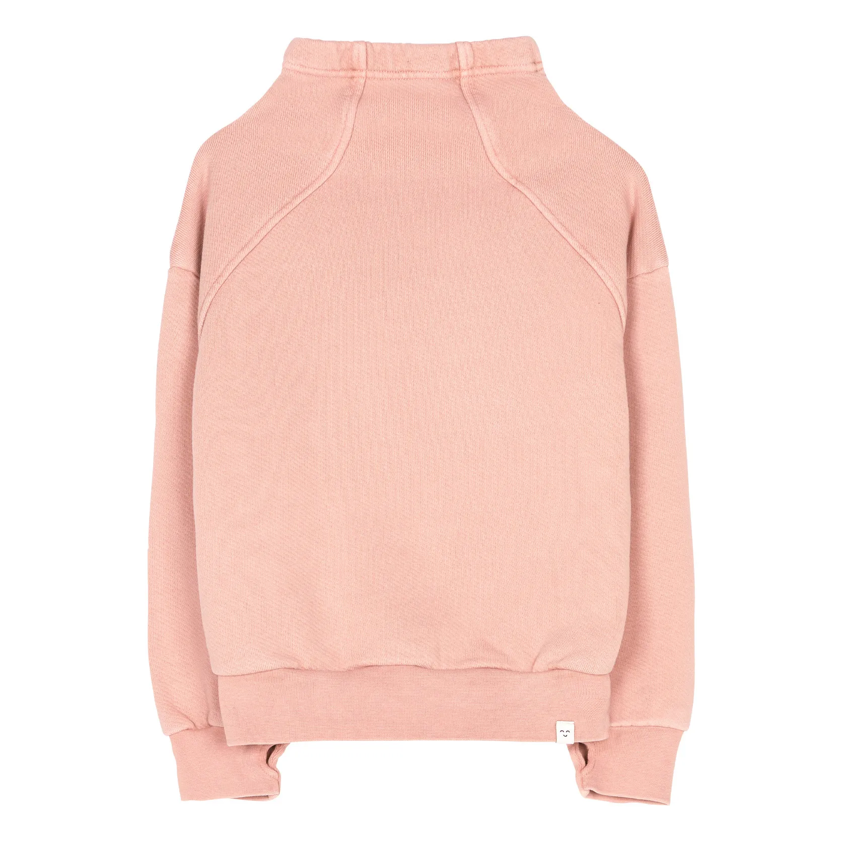 Finger In The Nose Powder Pink Coleen Turtleneck Sweatshirt