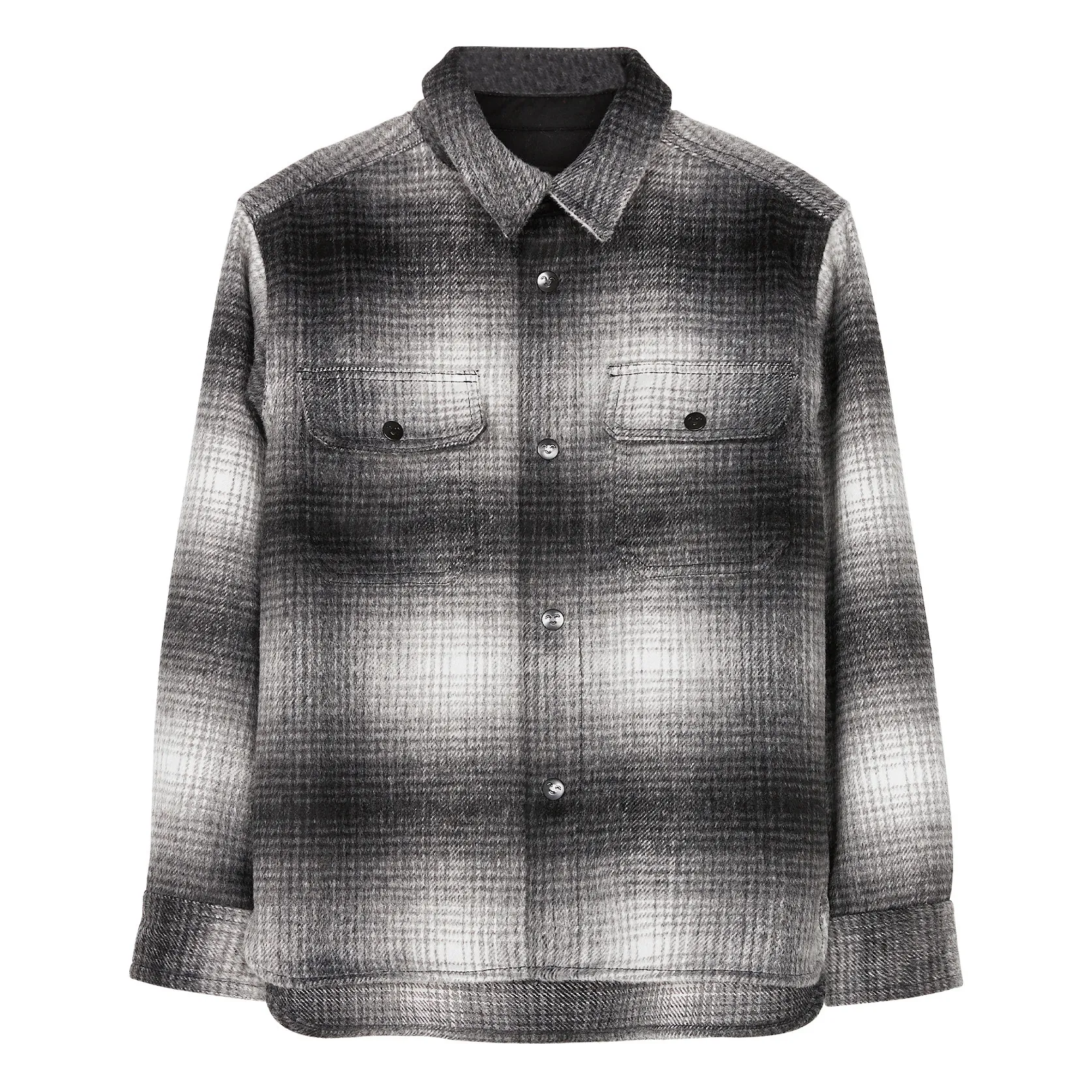 Finger In The Nose Black New Dusk Woollen Shirt