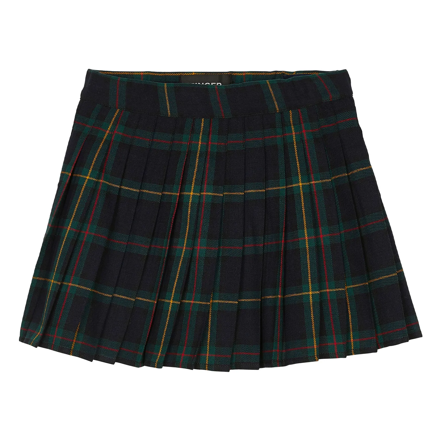Finger In The Nose Dark Green Glasgow Skirt