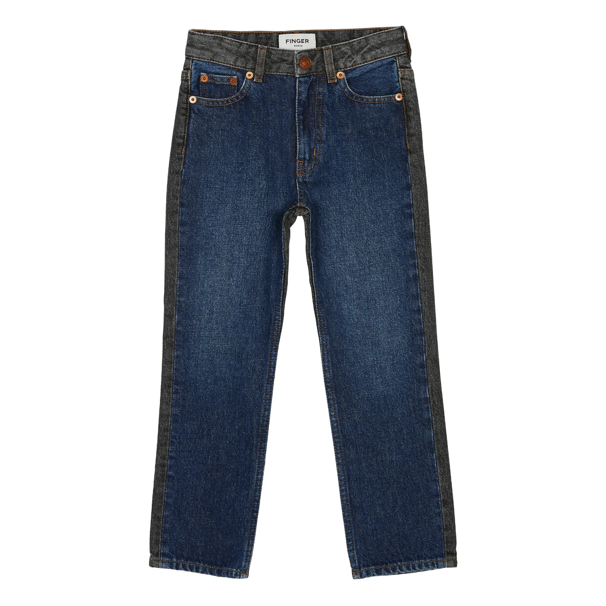 Finger In The Nose Denim Cher Bi-Coloured Jeans