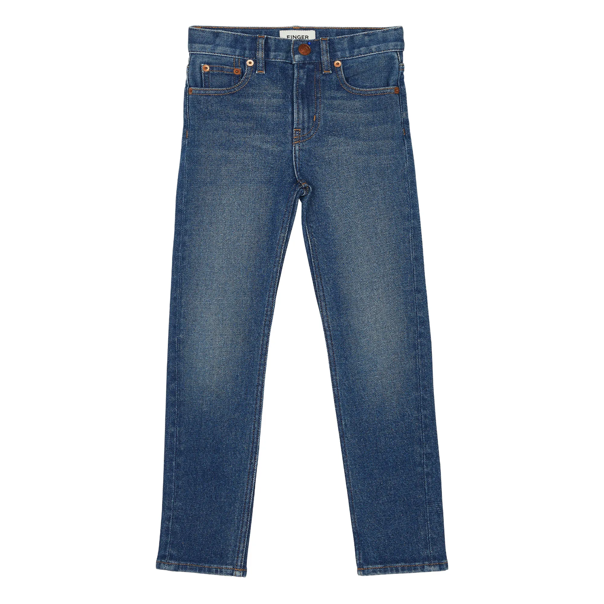 Finger In The Nose Vintage Blue Denim Icon Skinny Jeans