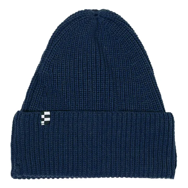 Bonnet Laine Merinos Brandon | Bleu marine