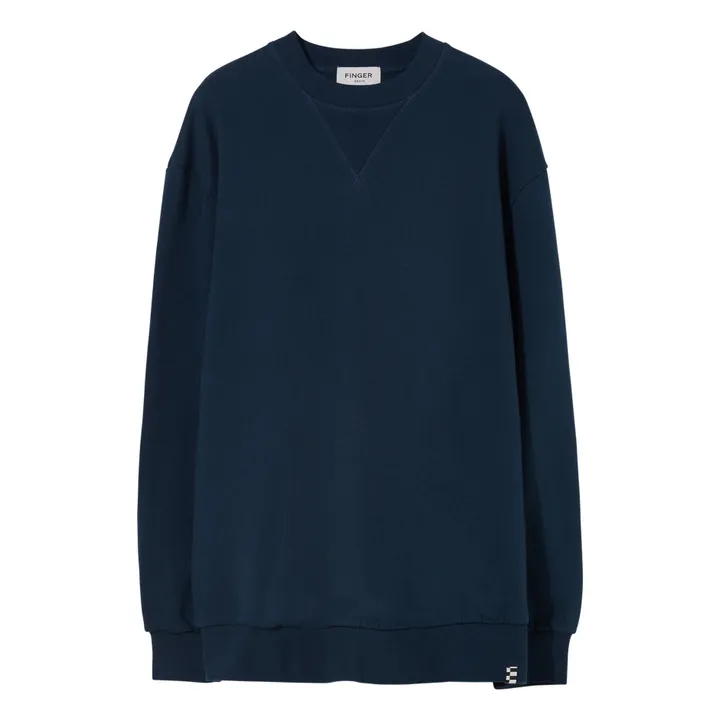 SC 007 Organic Cotton Sweatshirt | Navy blue- Product image n°0