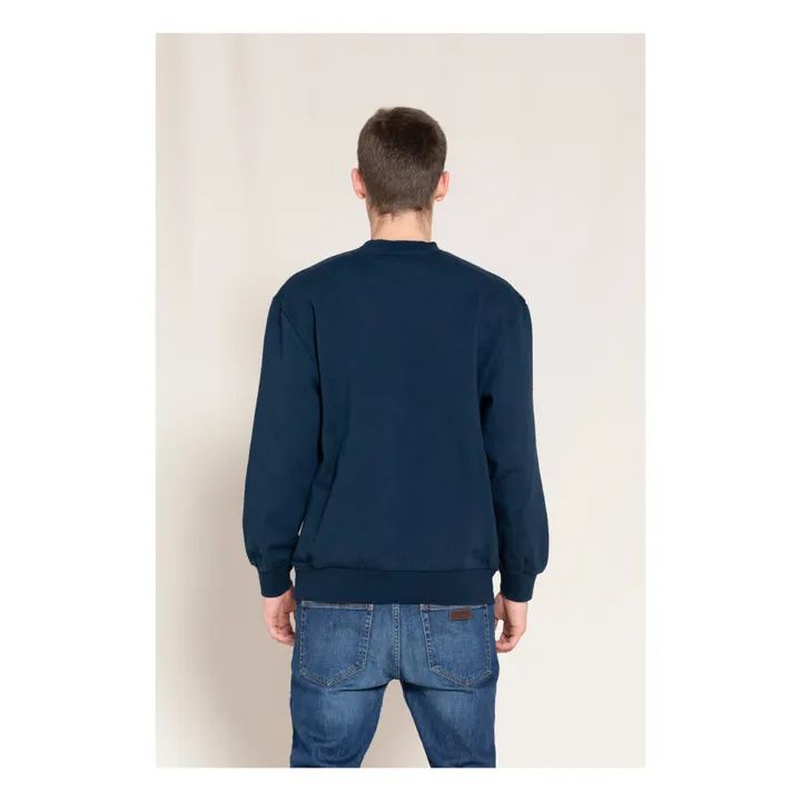 SC 007 Organic Cotton Sweatshirt | Navy blue- Product image n°2