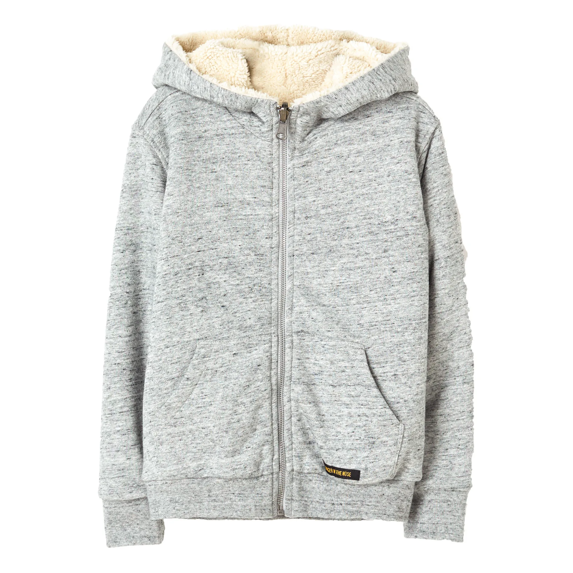 Finger In The Nose Unisex Grey Hooper Reversible Hoodie