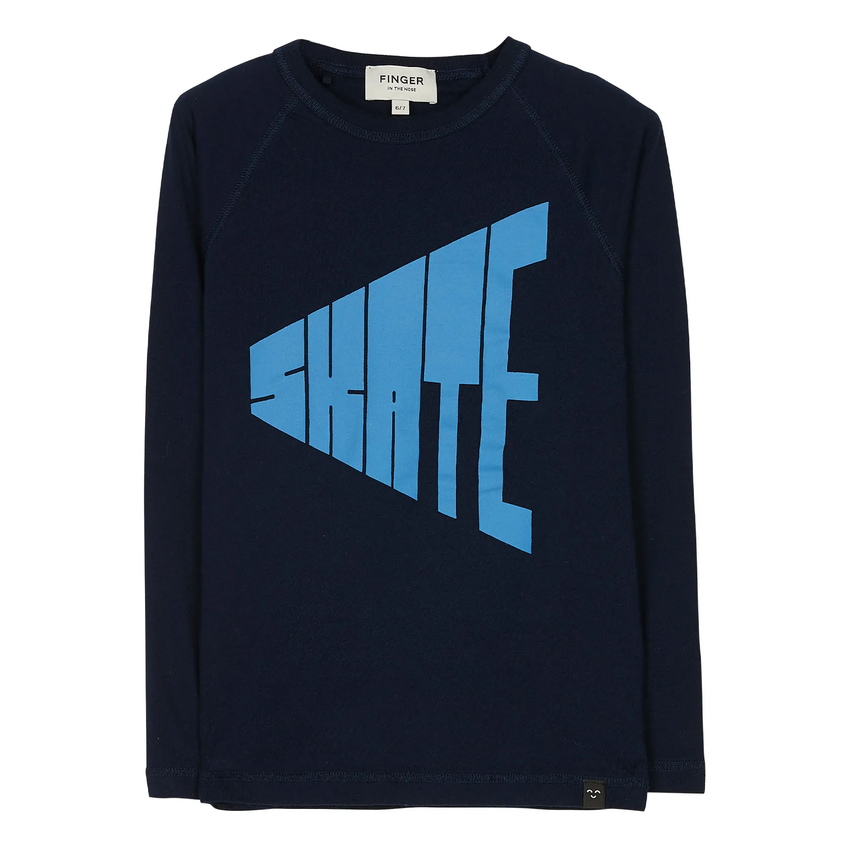 Finger In The Nose Navy Blue Deal T-Shirt