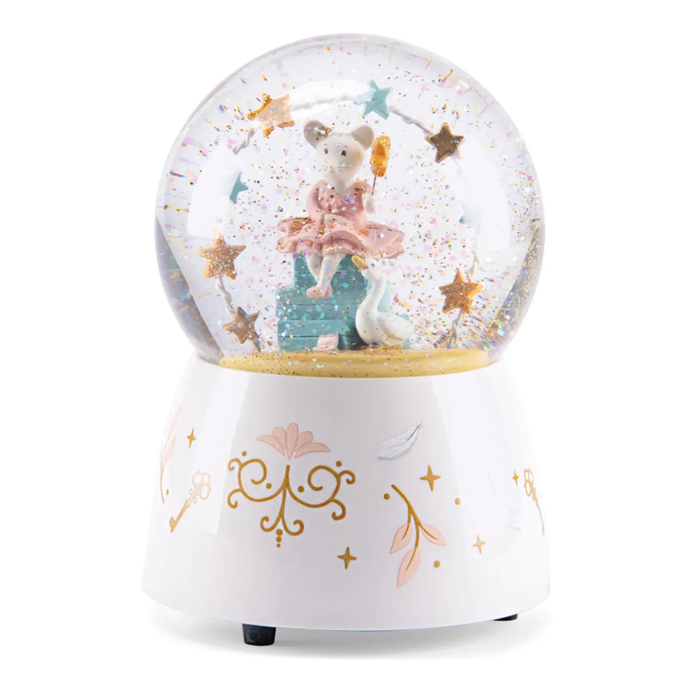 Moulin Roty Multicoloured Musical Dancer Snow Globe