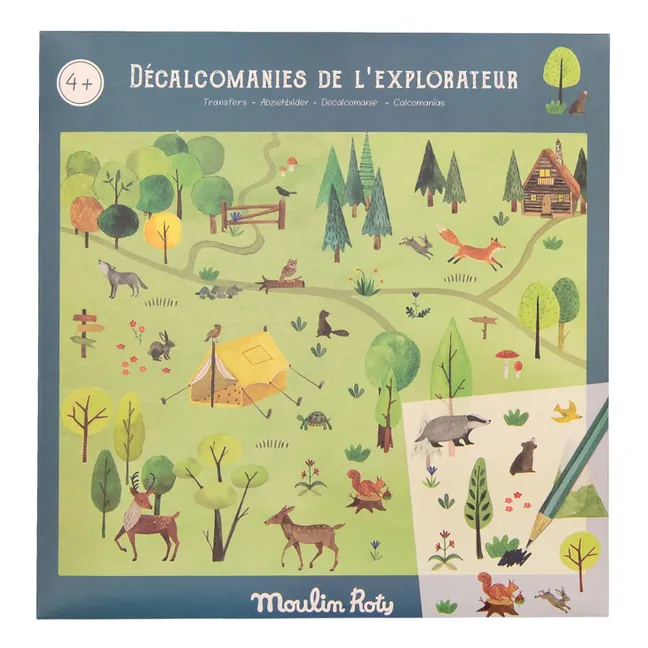 Décalcomanies L'explorateur 