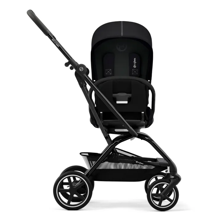 Poussette Eezy S Twist+2 châssis noir | Noir- Image produit n°4