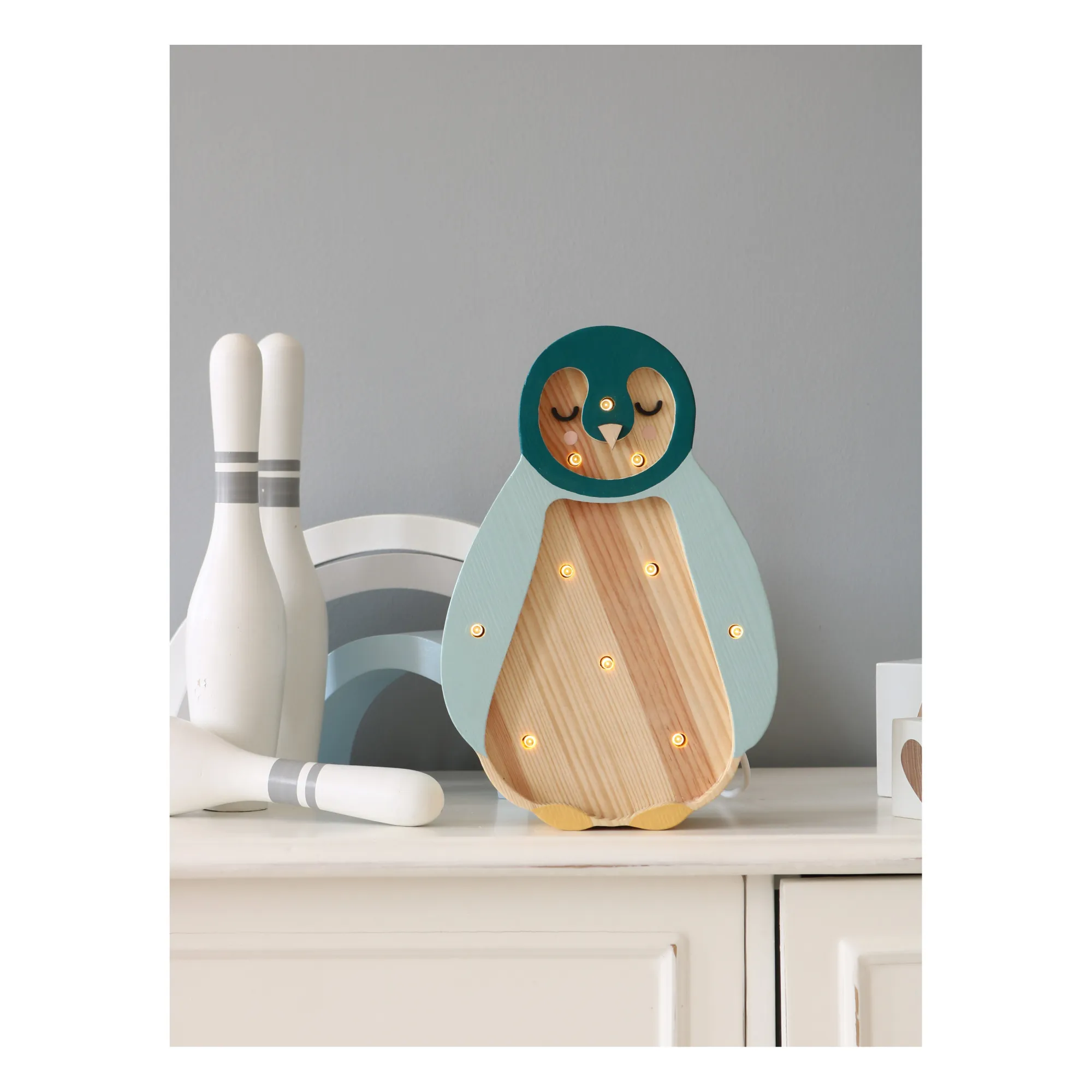 Little Lights - Lampe à poser mini Pingouin (Little Lights) - Image 2