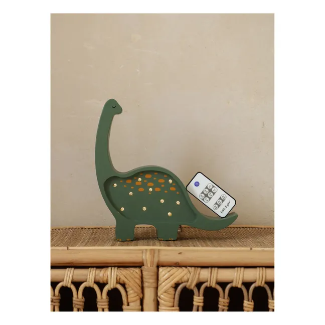 Mini Dinosaur Table Lamp | Green
