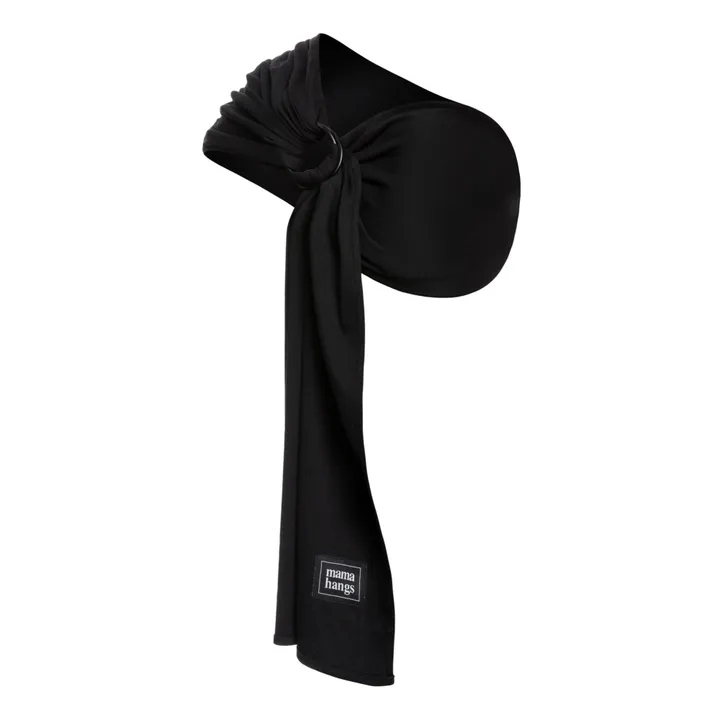 Sling en coton bio | Noir- Image produit n°0