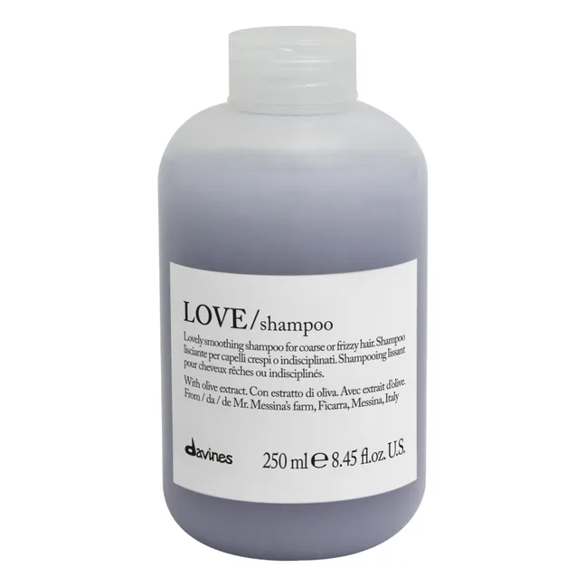 Shampoing lissant pour cheveux frisés Love - 250 ml