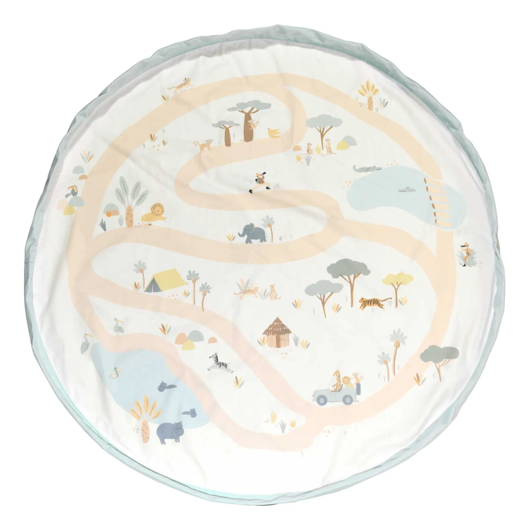 Play and Go - Sac / Tapis de jeu Noomad  - Jungle (Play and Go) - Image 1