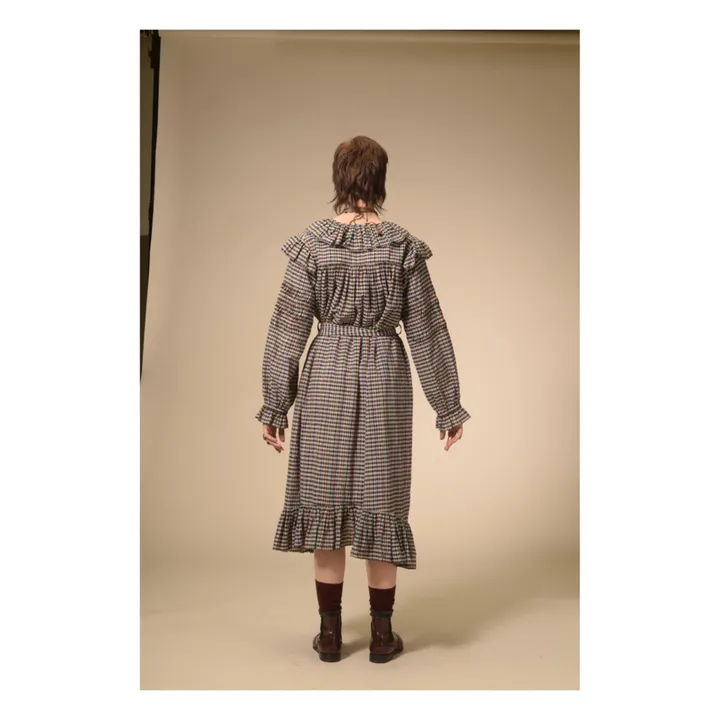 Kleid Hina Bio-Baumwolle | Schwarz- Produktbild Nr. 5