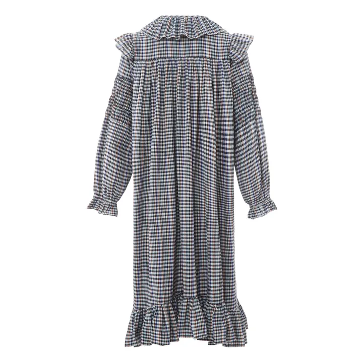 Kleid Hina Bio-Baumwolle | Schwarz- Produktbild Nr. 7