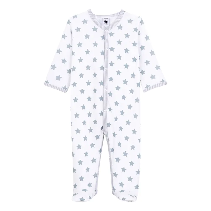 Conmichou Footed Pyjamas | Ecru- Product image n°0