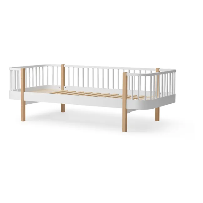 Bett aus Eiche Wood 90x200 cm