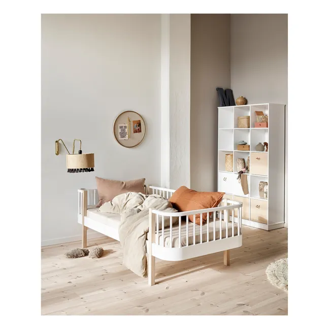 Bett aus Eiche Wood 90x200 cm