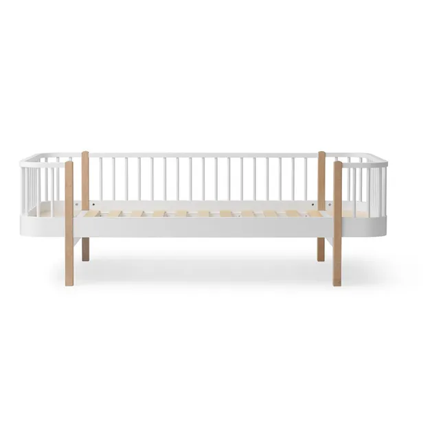 Bett aus Eiche Wood 90x200 cm