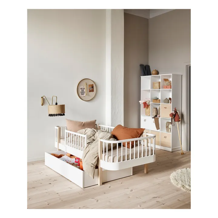 Barrera de seguridad Wood | Blanco- Imagen del producto n°3