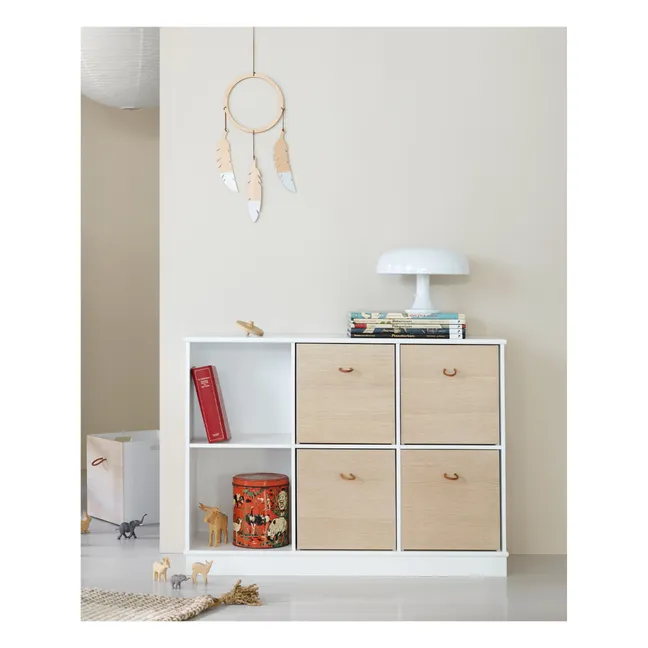 Wood regal 3x2 | Weiß
