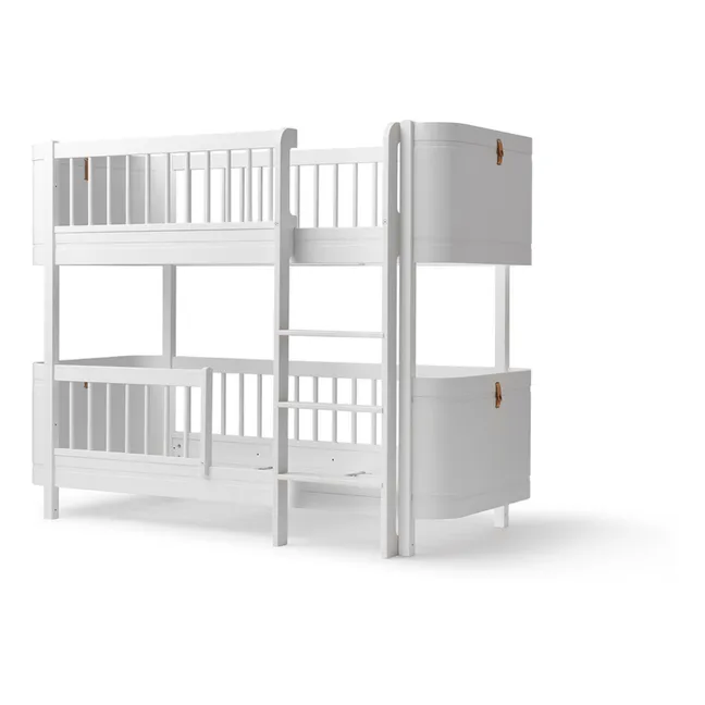 Mini+ Low Bunk Bed | White