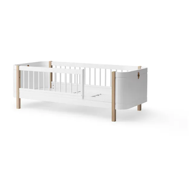 Mini + letto Junior in legno di betulla 