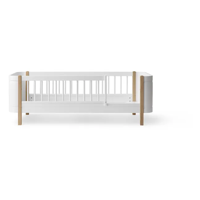 Mini + letto Junior in legno di betulla 