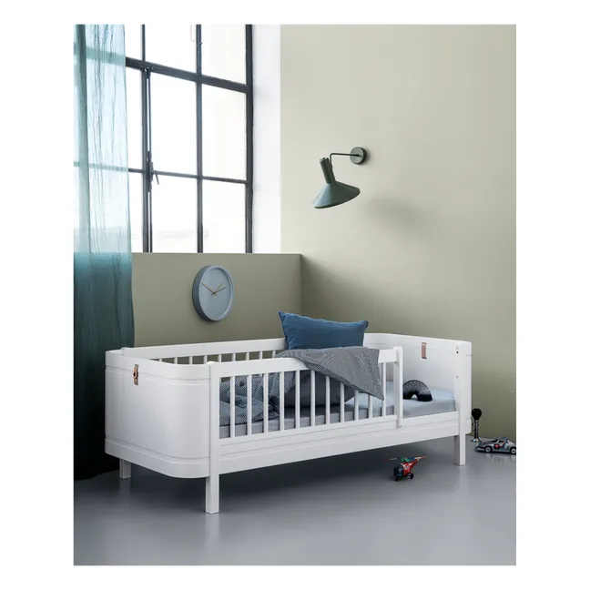 Mini + cama junio de abedul | Blanco