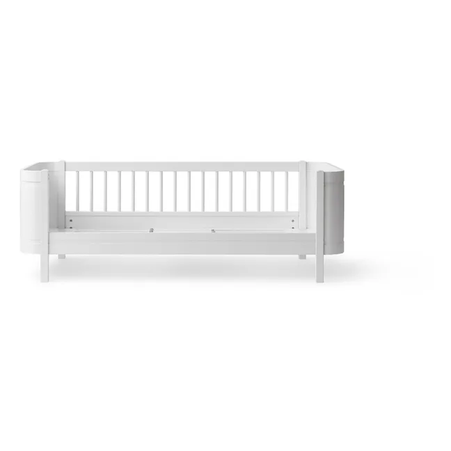 Mini + cama junio de abedul | Blanco