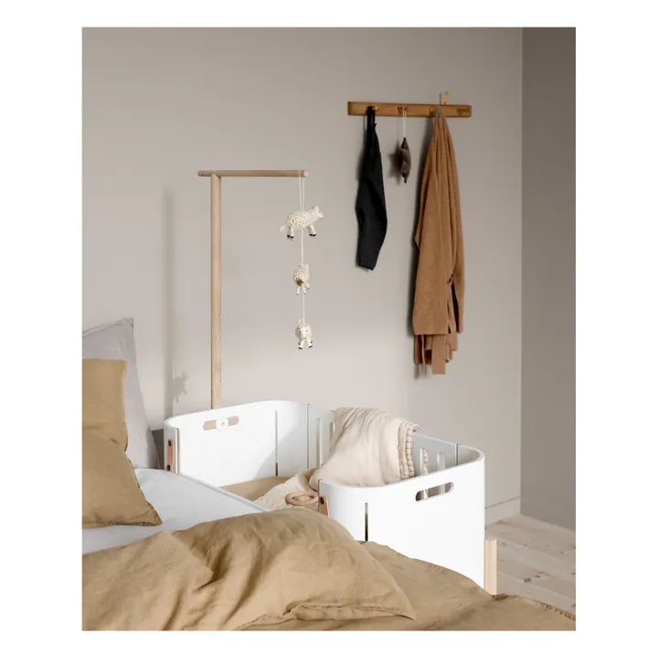 Lit Cododo Wood évolutif avec kit | Blanc- Image produit n°1