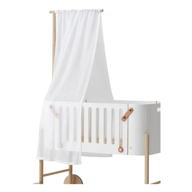 Canopy for Wooden Cododo Bed | White
