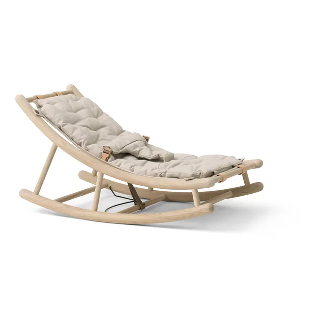 Oak Baby & Toddler Rocker