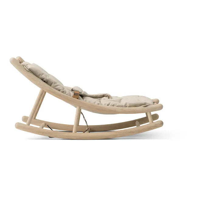 Oak Baby & Toddler Rocker