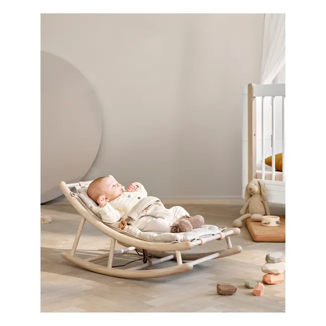 Oak Baby & Toddler Rocker