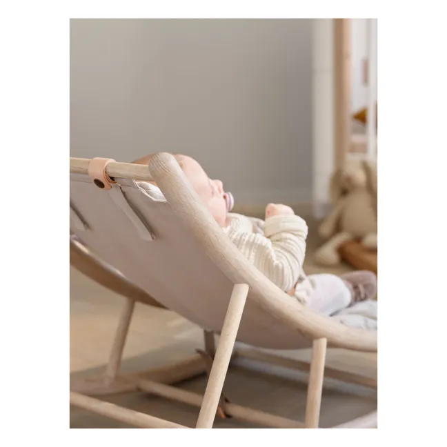 Oak Baby & Toddler Rocker