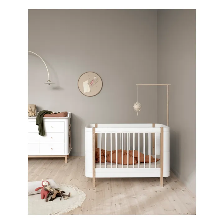 Soporte exterior para cuna Wood Mini+ | Roble- Imagen del producto n°1